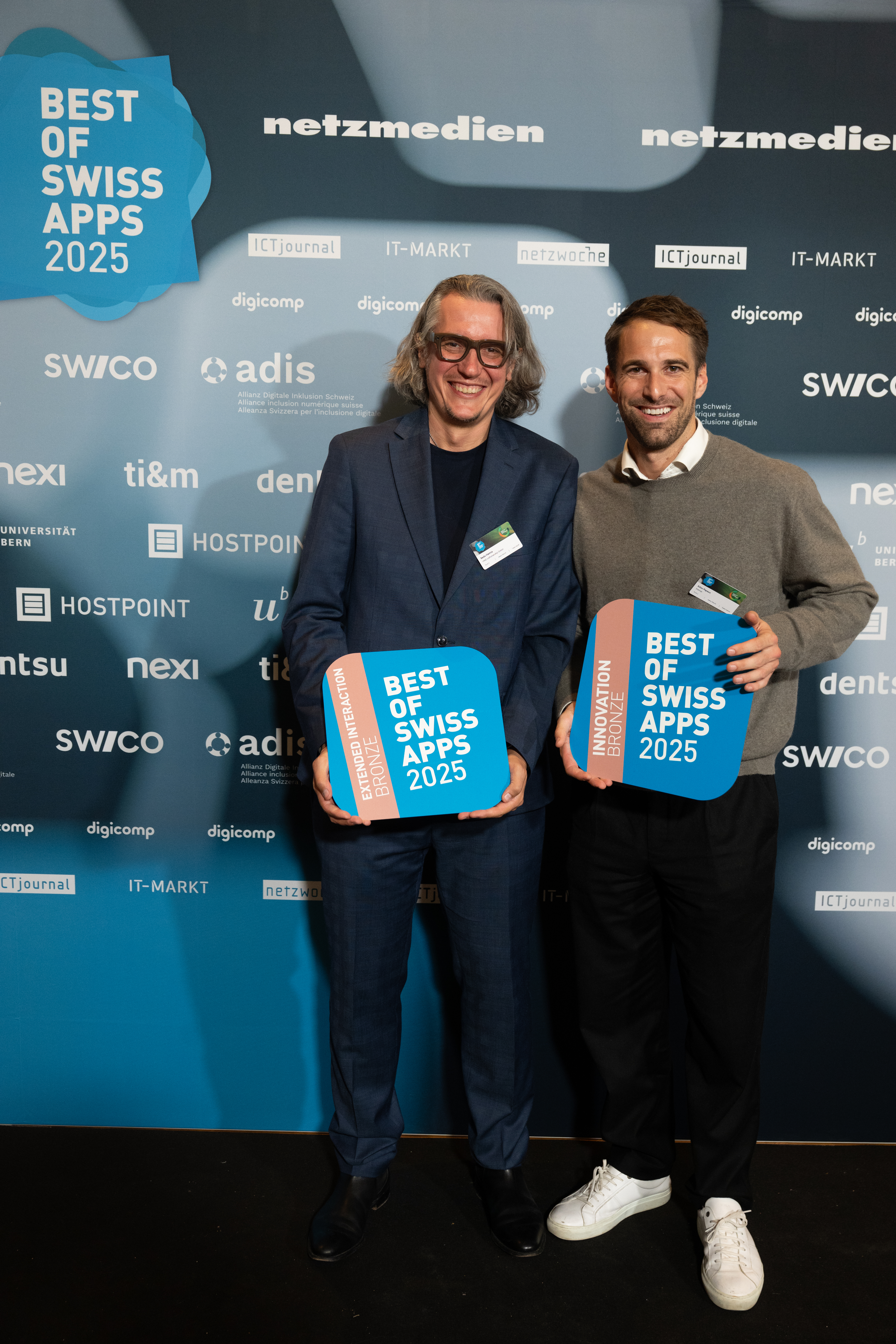 Award Ceremony - Best of Swiss Apps