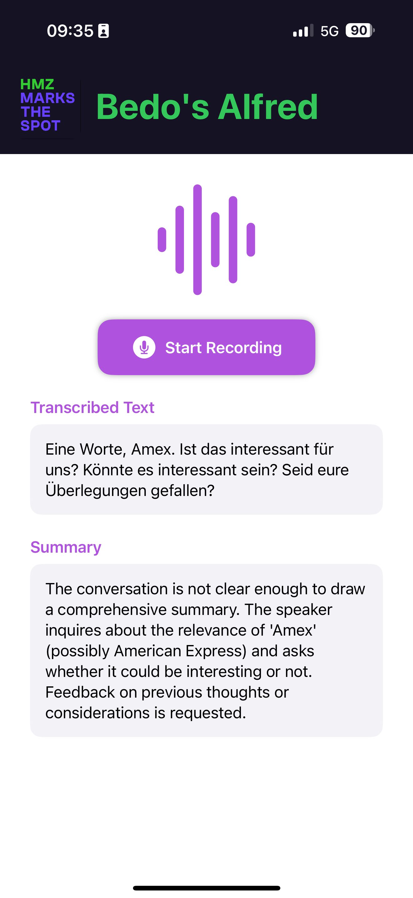 First Prototype - Bedo's Alfred
